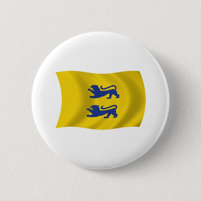 Danish Minority of Southern Schleswig Flag Button (Front)