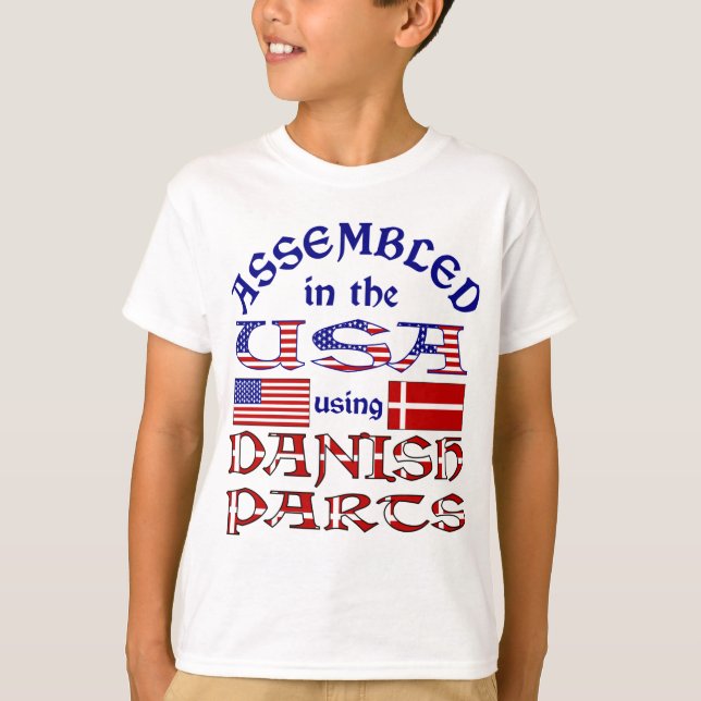Danish Parts Front T-Shirt (Front)