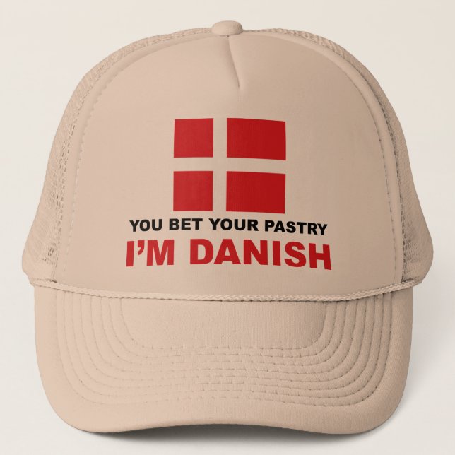 Danish Pastry Trucker Hat (Front)