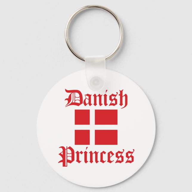 Danish Princess Key Ring (Front)
