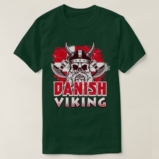 Danish Viking 3 T-Shirt (Design Front)