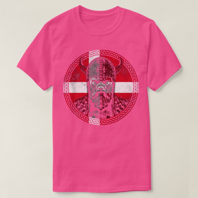 Danish Viking Warrior 3 T-Shirt (Design Front)