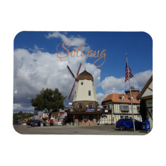 Danish Windmill Solvang California Souvenir Magnet