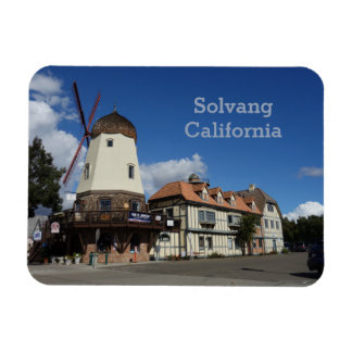 Danish Windmill Solvang California Souvenir Magnet