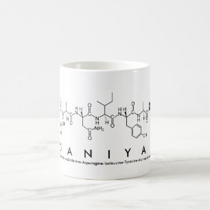 Daniyal peptide name mug