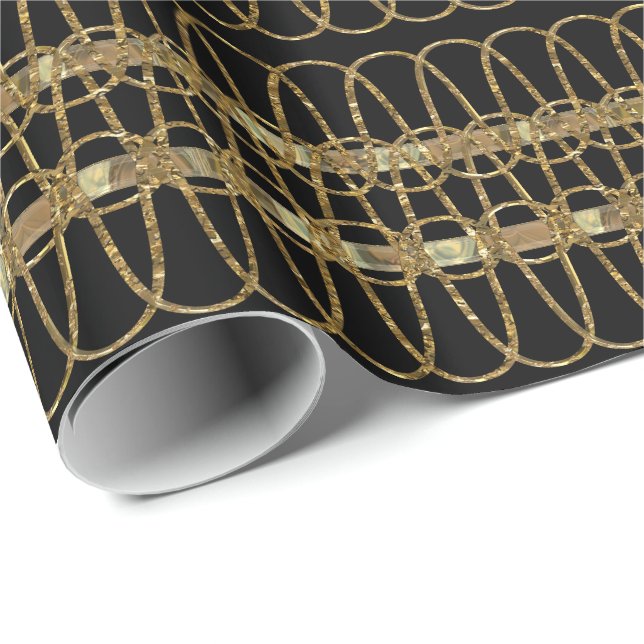 Danjett Romantic Elegant Wrapping Paper (Roll Corner)