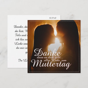 Danke, dass es dich gibt - Muttertag