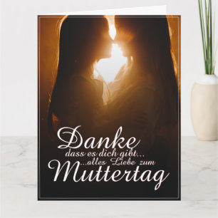 Danke, dass es dich gibt - Muttertag Card