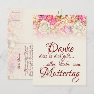 Danke, dass es dich gibt - Muttertag Holiday Postcard