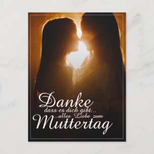Danke, dass es dich gibt - Muttertag Holiday Postcard