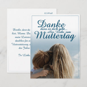 Danke, dass es dich gibt, Muttertag, Mutter & Kind