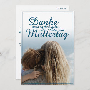 Danke, dass es dich gibt, Muttertag, Mutter & Kind