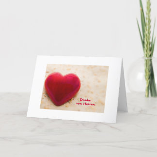 Danke von Herzen Thank You Card