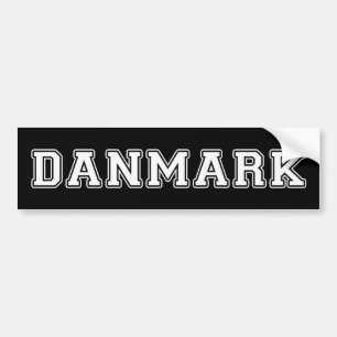 Danmark Bumper Sticker