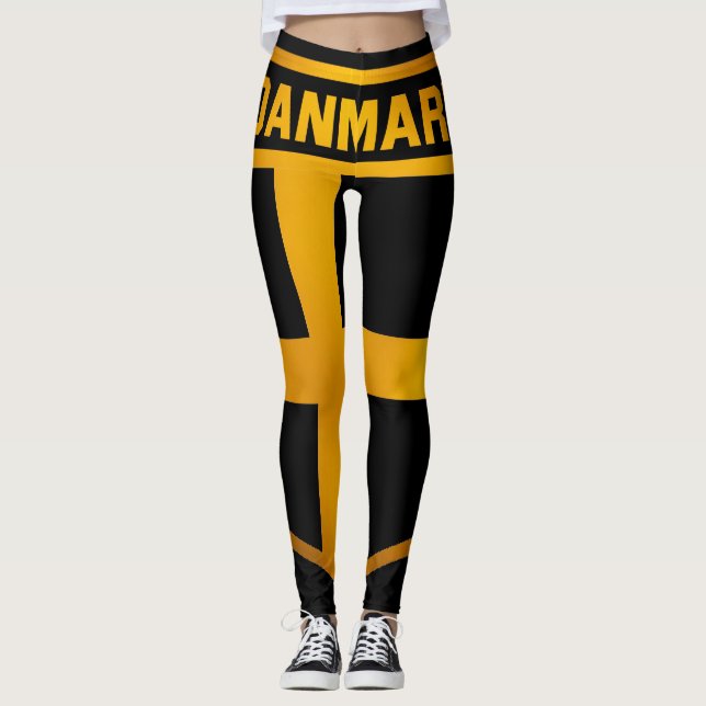 Danmark Emblem Leggings (Front)