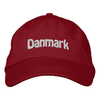 Danmark Embroidered Hat