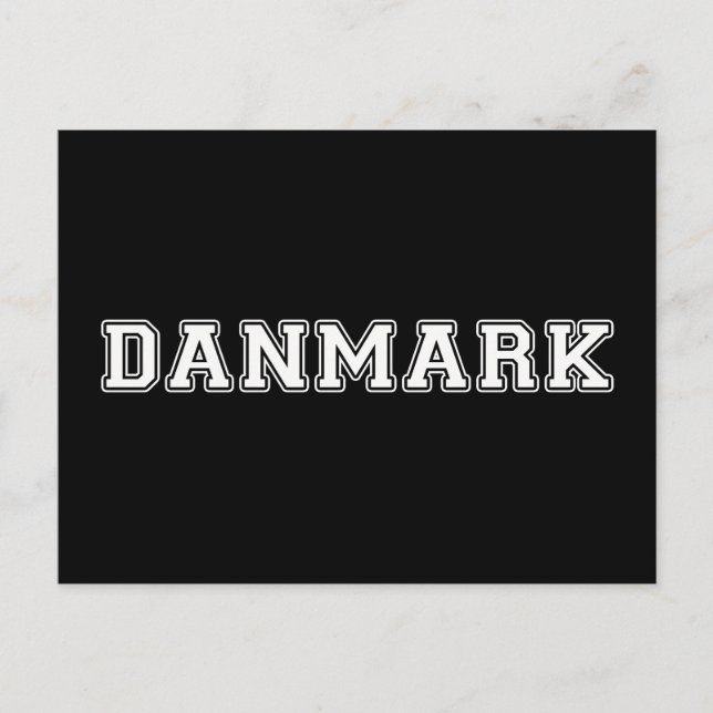 Danmark Postcard (Front)