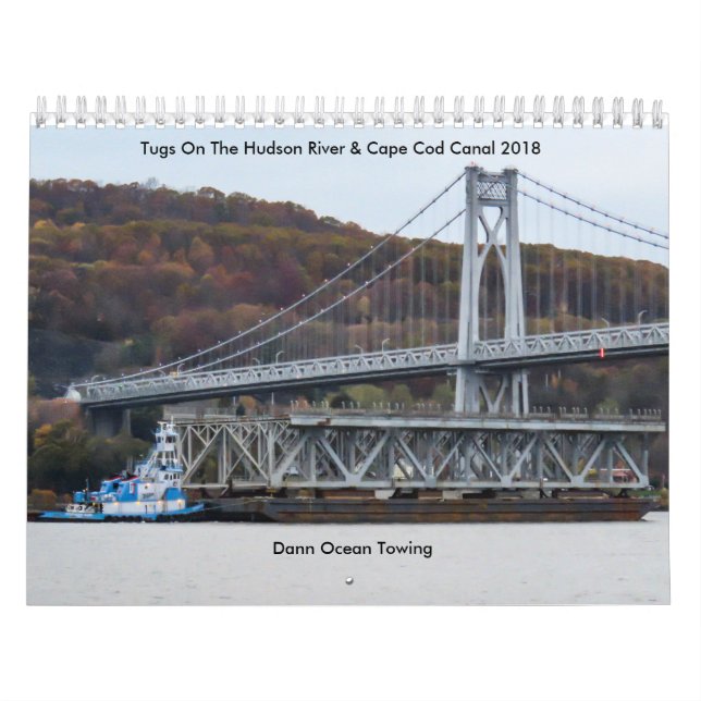 Dann Ocean Towing 2018 Calendar (Cover)