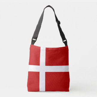 Dannebrog Danish Flag Crossbody Bag