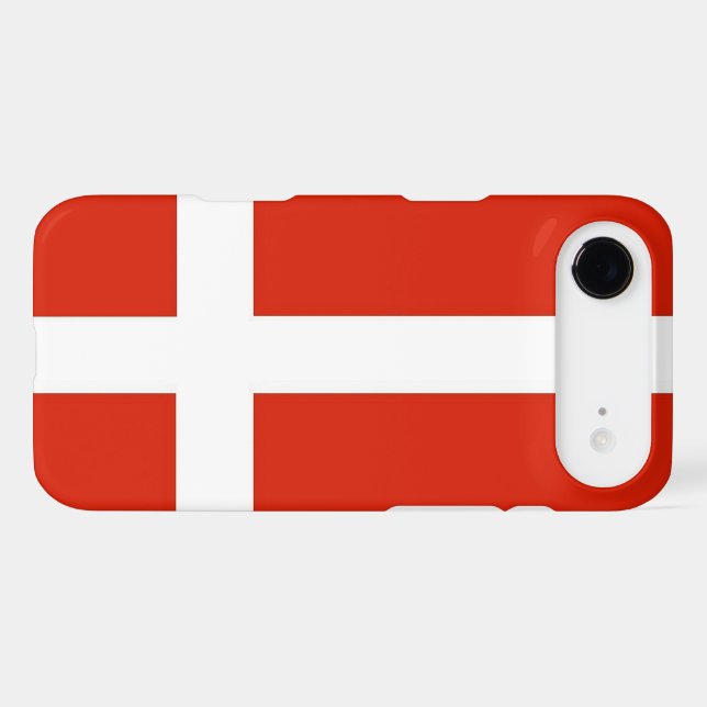 Dannebrog; The Official Flag of Denmark (Back (Horizontal))