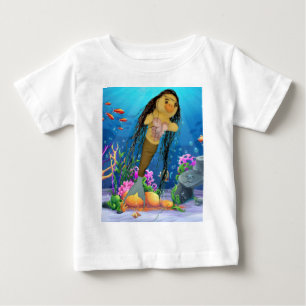 Danni the Mermaid Baby T-Shirt