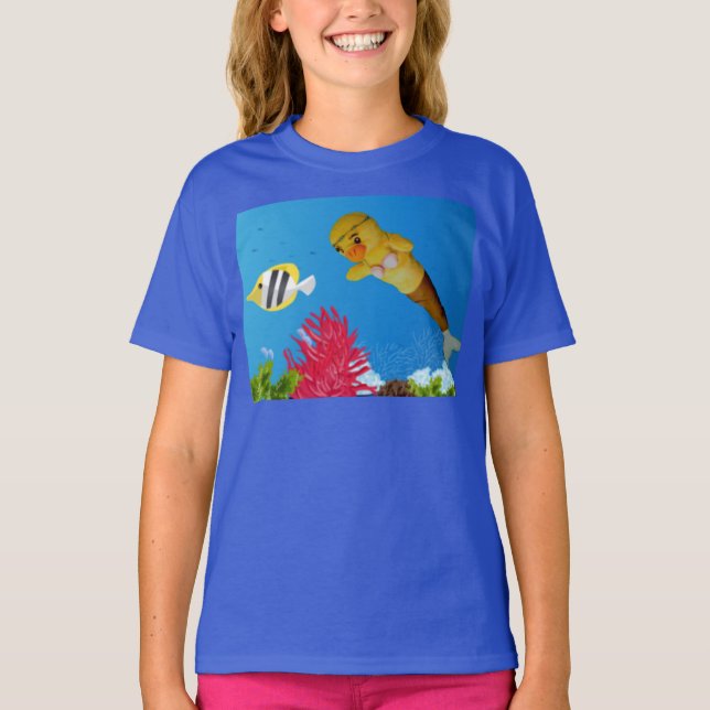 Danni the Mermaid T-Shirt (Front)