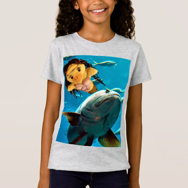 Danni the Mermaid T-Shirt (Front)