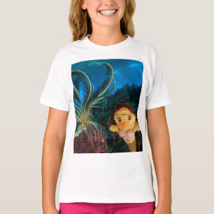 Danni the Mermaid underwater T-Shirt