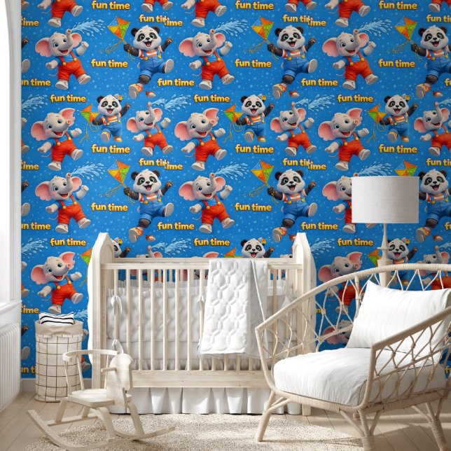 Danny and Dave nursery wallpaper luxury design (Kids)