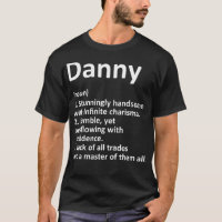 DANNY Definition Personalised Name Funny Birthday