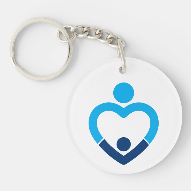 Danny Did Keychain - White (Front)