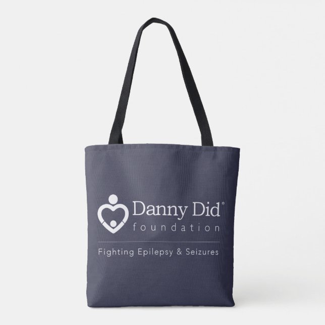 Danny Did Tote Bag - Navy (Back)