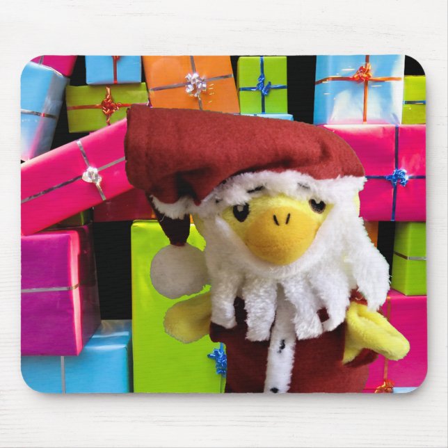 Danny Duck Santa - Christmas Adventure Mouse Pad (Front)