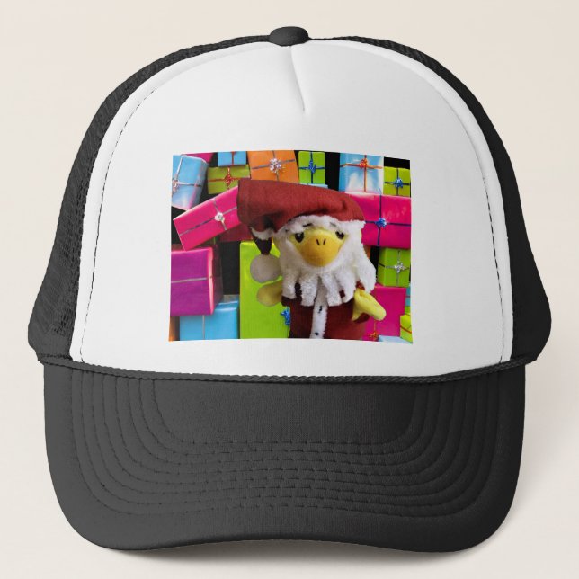 Danny Duck Santa - Christmas Adventure Trucker Hat (Front)