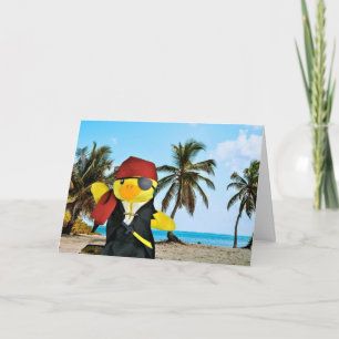Danny Duck the Pirate Birthday card