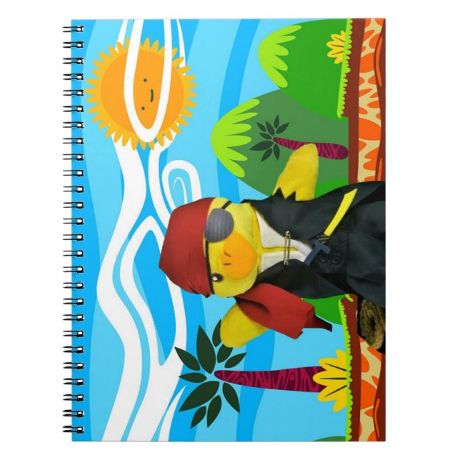Danny Duck the Pirate Notebook (Front)