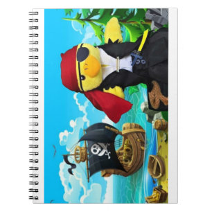 Danny Duck the Pirate Notebook