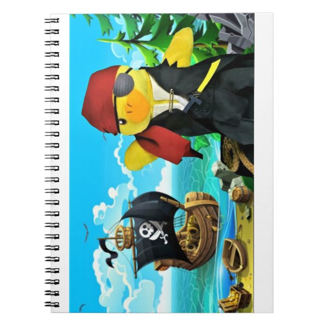 Danny Duck the Pirate Notebook (Front)