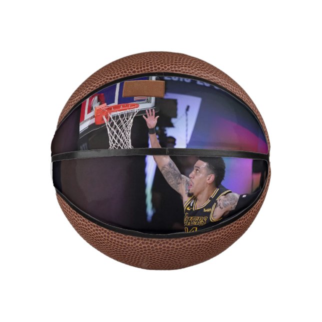 Danny "the brick" green mini basketball (Front)