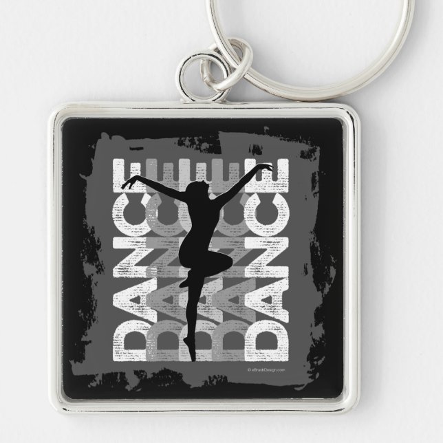 Danse et Lettres (Dance) Key Ring (Front)