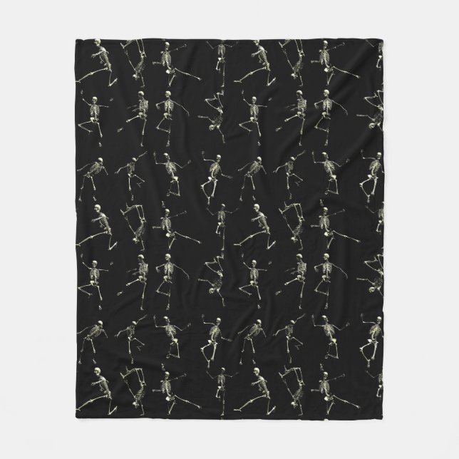 Danse Macabre Fleece Blanket (Front)