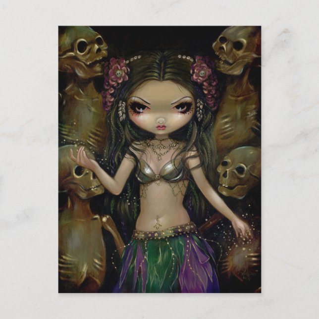 "Danse Macabre : Tribal Fusion" Postcard (Front)