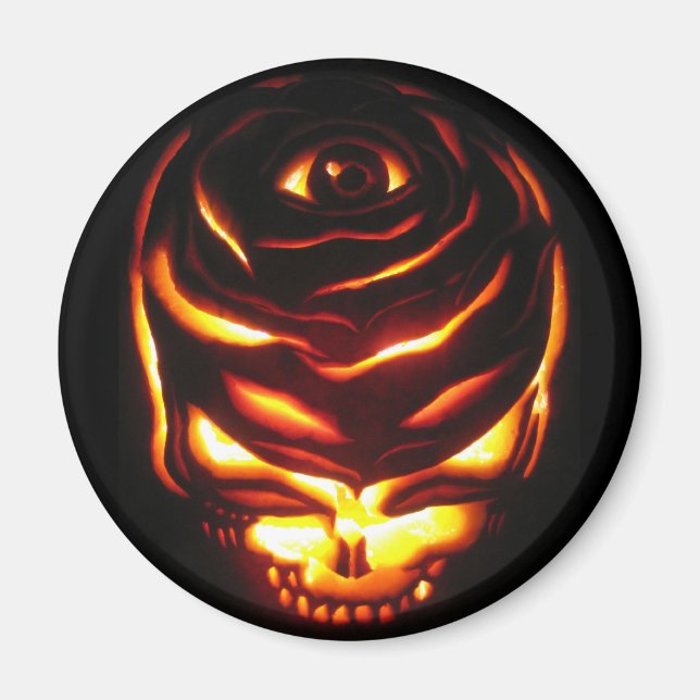 Dan'sPumpkin2009 Magnet (Front)