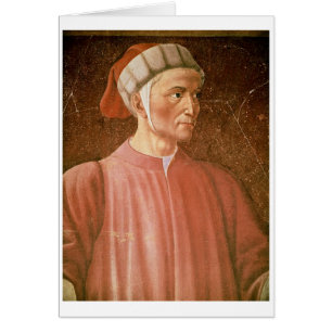 Dante Alighieri (1265-1321) detail of his bust, fr