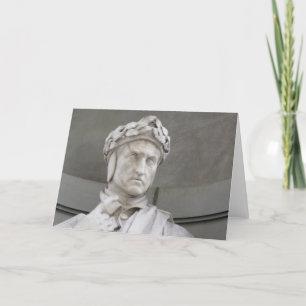 Dante Alighieri Blank Note Card
