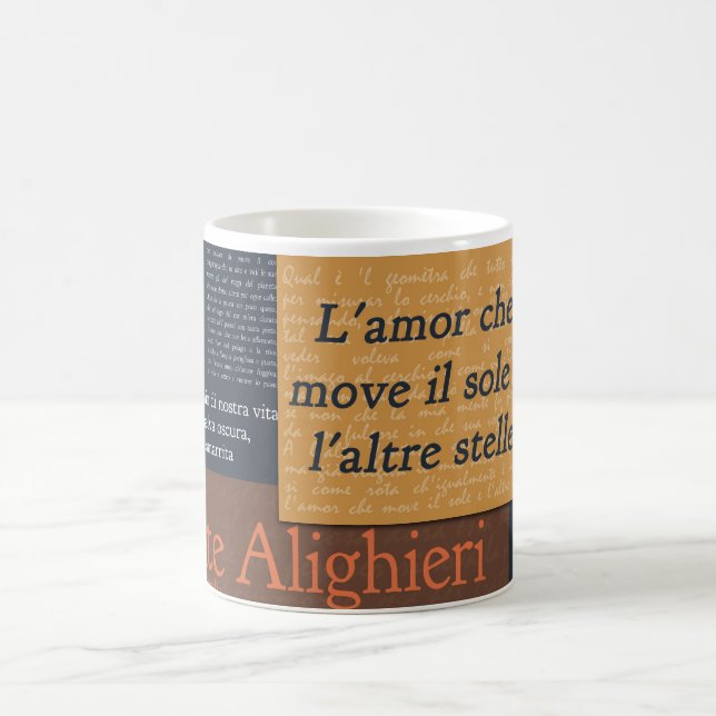 Dante ALIGHIERI Coffee Mug (Center)