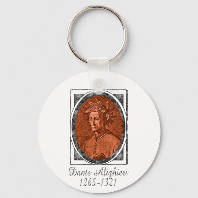 Dante Alighieri Key Ring (Front)