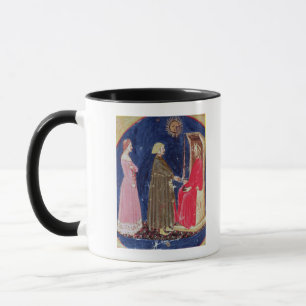 Dante and Beatrice before Justinian Mug
