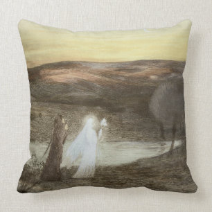 Dante and Beatrice, from 'L'Estampe Moderne', publ Cushion