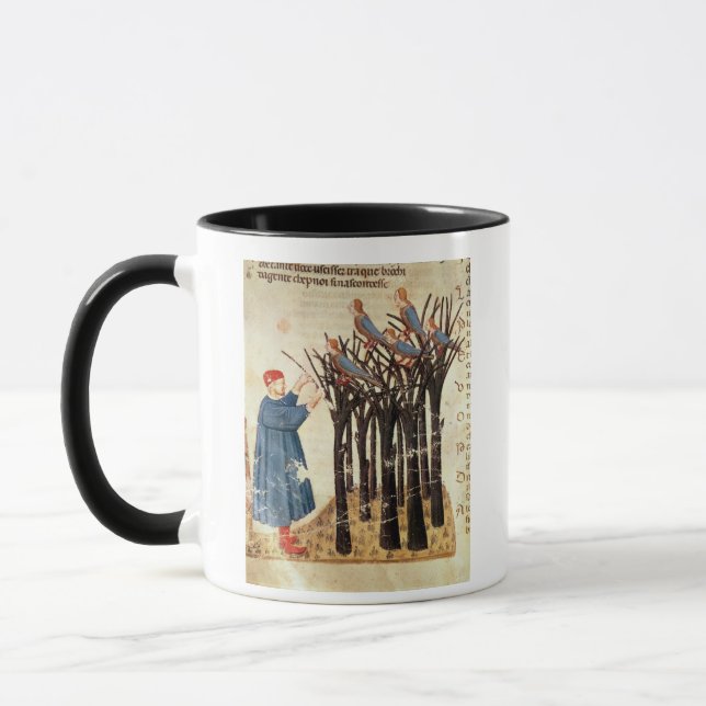 Dante and the Souls Transformed into Birds Mug (Left)
